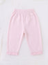 Pastel Pink Striped Night Suit Set
