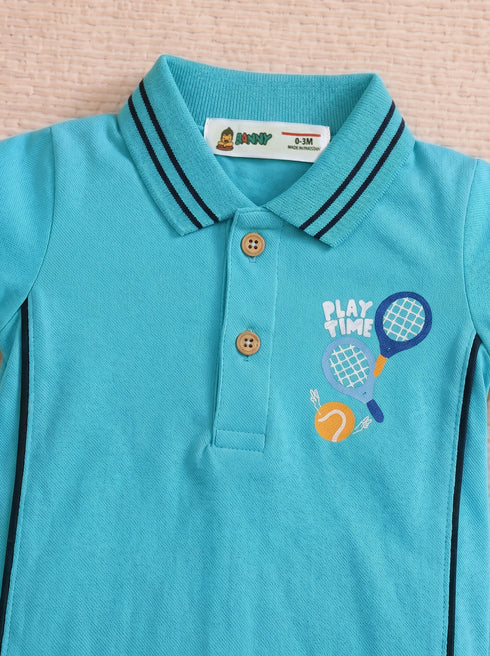 Play Time Polo Romper