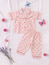 Petal Dot Night Suit Set