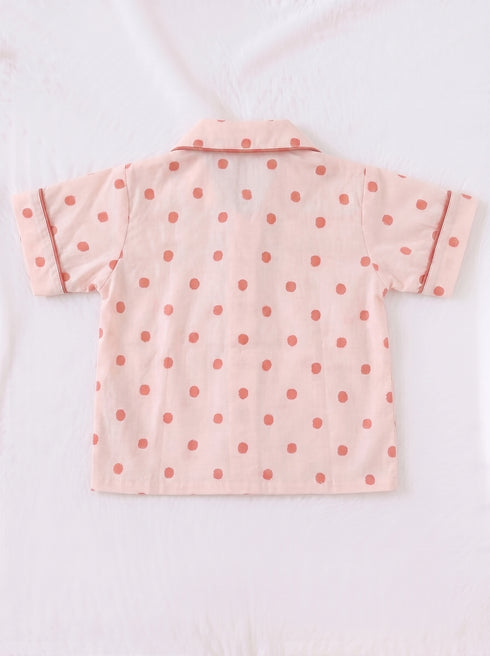 Petal Dot Night Suit Set