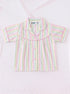 Colorful Striped Night Suit Set