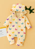 Butterfly Bliss Frilled Fleece Hooded Sleepsuit