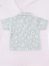 Daisy Gingham Night Suit Set (Green)