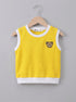 Yellow Bear Embroidered Short Set