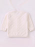 Deer Embroidered Checkered Plush Fleece Co-ord Set