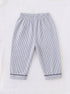 Monochrome Striped Night Suit Set