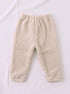 Bear Embroidered Plush Fleece Co-ord Set (Beige)