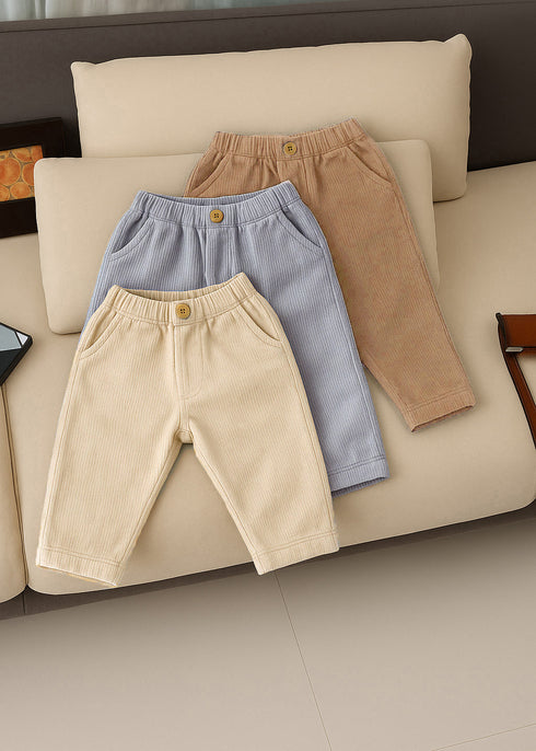 Pack Of Three Ribbed Pants