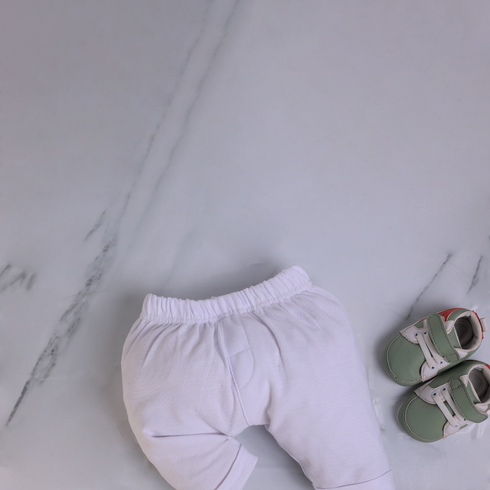 White Polo Bodysuit Set