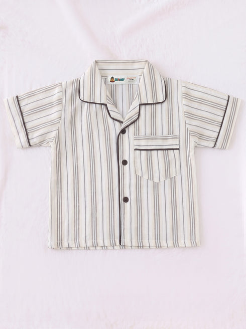 Sterling Striped Night Suit Set