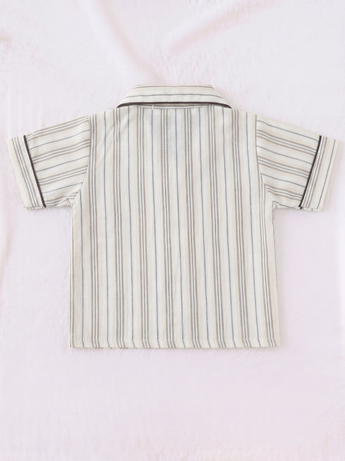 Sterling Striped Night Suit Set