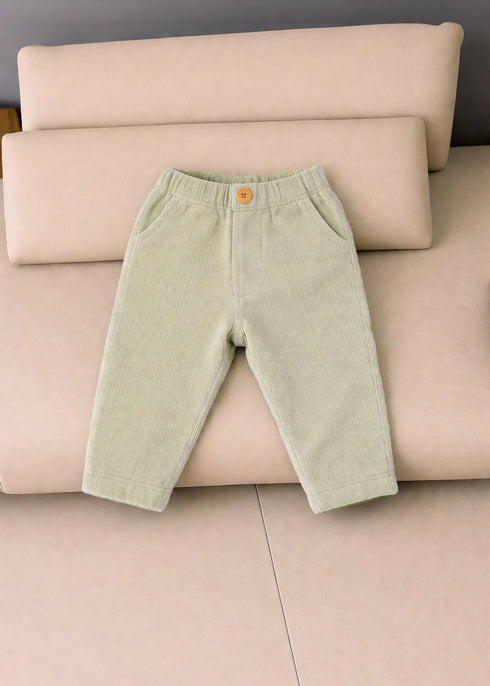 1-Pack Ribbed Pant (Light Green)