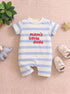 Mom’s Little Dude Buttoned Romper