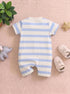 Mom’s Little Dude Buttoned Romper