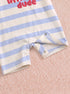 Mom’s Little Dude Buttoned Romper