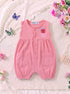 Pink Fruit Club Front Open Buttoned Romper