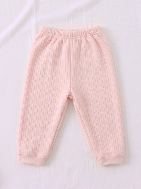 Kitty Applique Quilted Fleece Co-ord Set (Peach Pink)