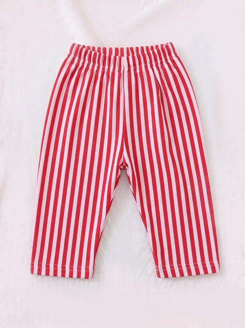 Berry Pop Ruffle Sleeve Interlock Pajama Set