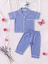 Misty Blue Night Suit Set
