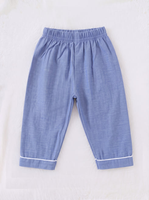 Misty Blue Night Suit Set