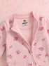 Ditsy Floral Fleece Footed Sleepsuit