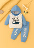 Little Shark Fleece Hooded Set