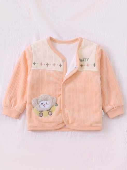 Deer Appliqué Plush Fleece Co-ord Set