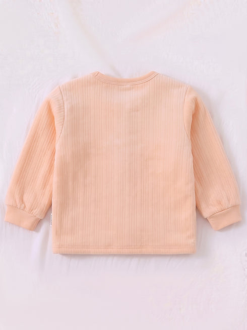 Deer Appliqué Plush Fleece Co-ord Set