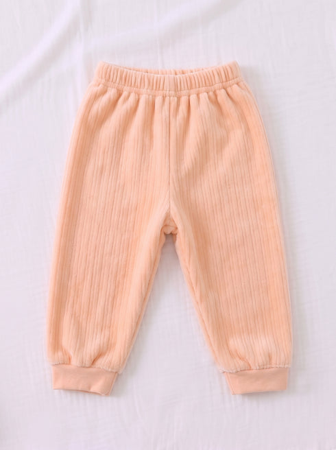 Deer Appliqué Plush Fleece Co-ord Set