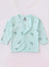 Dino Baby Full Sleeve Night Suit Set (Sea Green)