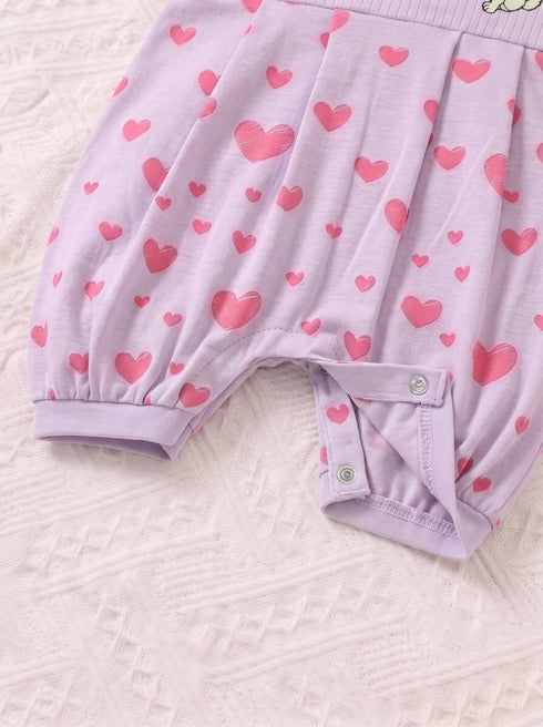 Lovely Kitty Embroidered Frilled Romper