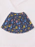 Playful Navy Polo Skirt Set