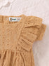 Mustard Structured Frill Romper