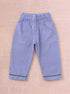 Lavender Striped Night Suit Set