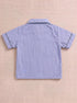 Lavender Striped Night Suit Set