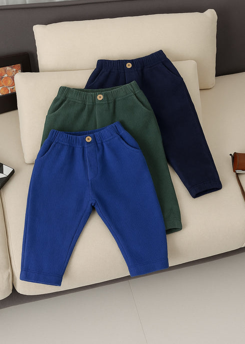 Pack Of Three Ribbed Pants