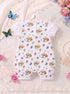 Pooh Bear Embroidered Frilled Romper