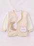 Kitty Applique Plush Fleece Co-ord Set