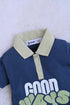 Good Vibes Panelled Polo Short Set