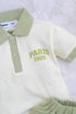 Urban Paris Panelled Polo Short Set
