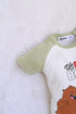 Bear Buddies Printed Raglan Interlock Short Set