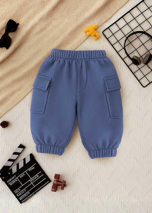 1-Pack Cargo Fleece Pajama (Blue)