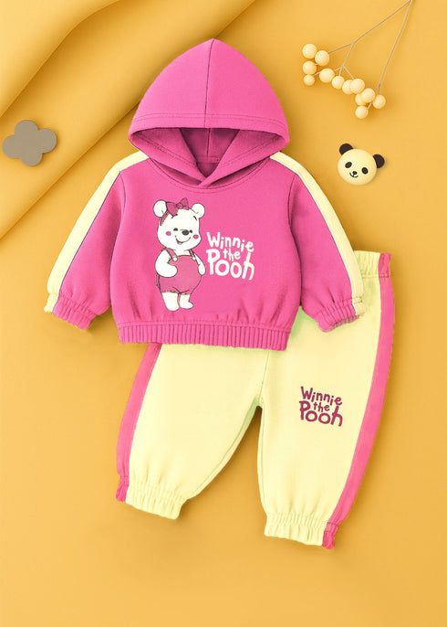 Winnie The Pooh Fleece Hooded Set