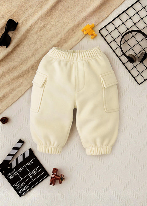 1-Pack Cargo Fleece Pajama (Off-White)