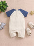 Dino Trail Buttoned Romper