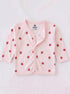 Strawberry Garden Full Sleeve Night Suit Set (Pink)