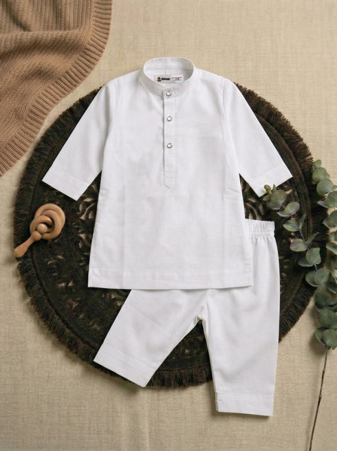 Traditional Thobe Set (White)