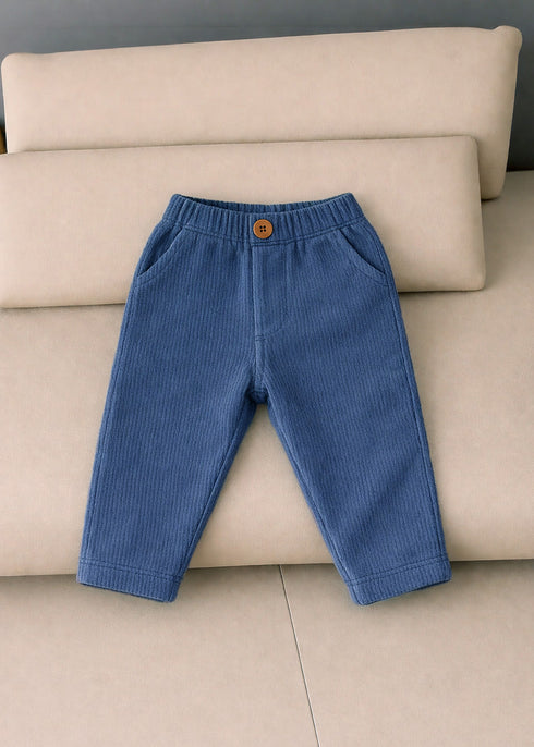 1-Pack Ribbed Pant (Navy)