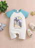 Take It Easy Buttoned Romper