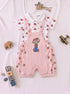 2-Pc Berry Belle Dungaree Set